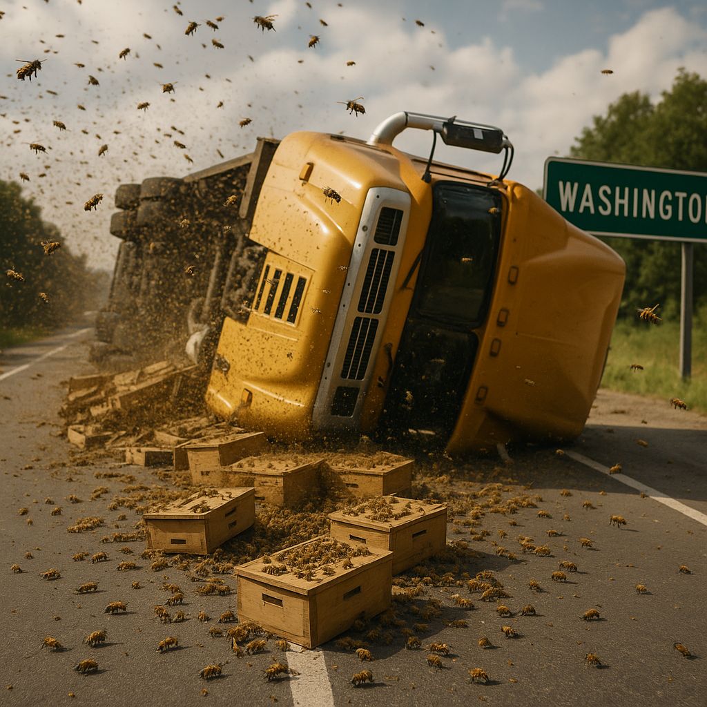 bee accident in washington